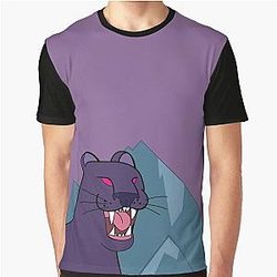 Panther, dark violet - Gravity Falls Graphic T-Shirt