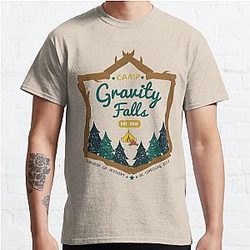 Camp Gravity Falls (worn look) Classic T-Shirt