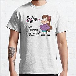 Gravity falls Mabel - Do you like me? Classic T-Shirt