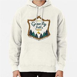 Camp Gravity Falls (worn look) Pullover Hoodie