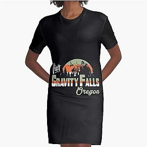 Gravity Falls T-ShirtVisit Gravity Falls  Graphic T-Shirt Dress