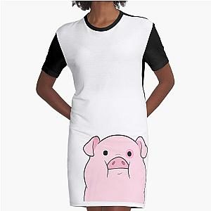 Gravity Falls Waddles Graphic T-Shirt Dress