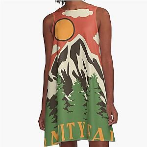 Gravity Falls National Park - Vintage A-Line Dress