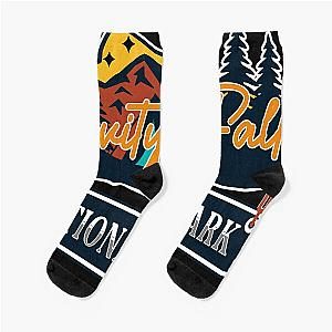 Gravity Falls National Park Socks