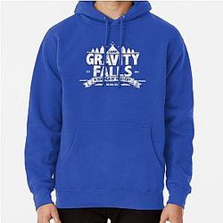 Camp Gravity Falls (worn look) Pullover Hoodie