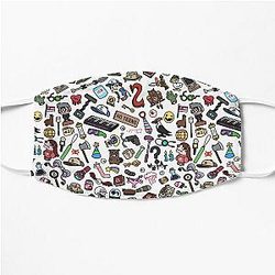 Gravity Falls Pattern Flat Mask