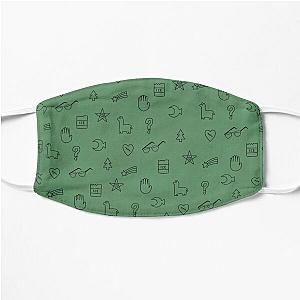 gravity falls pattern Flat Mask