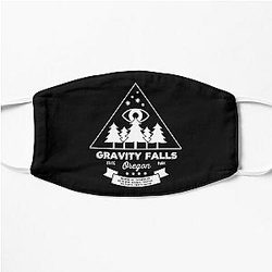 Visit Gravity Falls, Oregon! Flat Mask