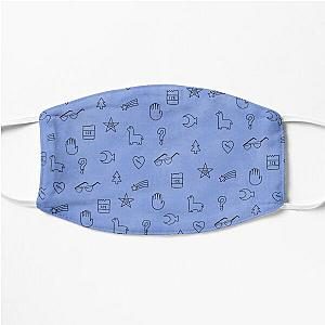 gravity falls pattern Flat Mask