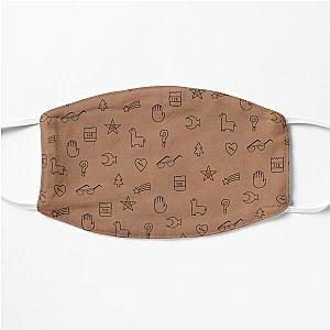 gravity falls pattern Flat Mask