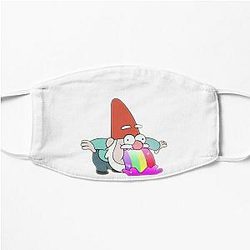 Gravity Falls Rainbow Gnome Flat Mask