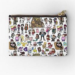 Cute Gravity Falls Doodle Zipper Pouch