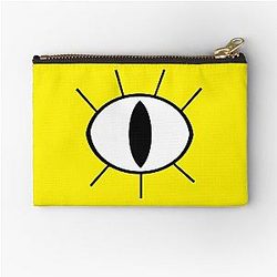 Bill Cipher Eye, Gravity Falls Zipper Pouch