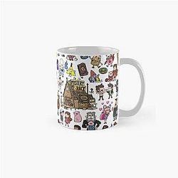 Cute Gravity Falls Doodle Classic Mug