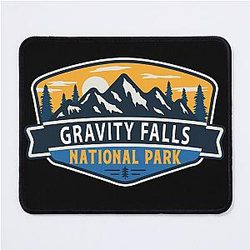 Gravity Falls National Park-Vintage Mouse Pad