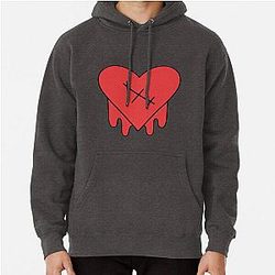 Gravity Falls - Robbie V's Edgy on Purpose heart Pullover Hoodie