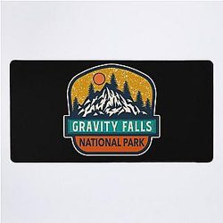 Gravity Falls National Park Desk Mat