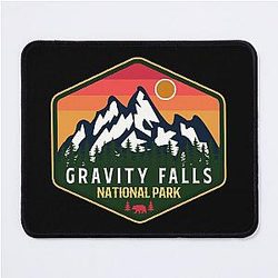 Gravity Falls National Park Mouse Pad
