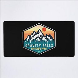 Gravity Falls National Park Desk Mat