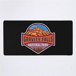 Gravity Falls National Park Desk Mat