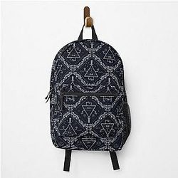 BILL CIPHER Gravity Falls wallpaper pattern Backpack