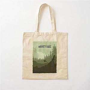 Visit Gravity Falls poster Cotton Tote Bag