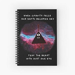 When Gravity Falls Spiral Notebook