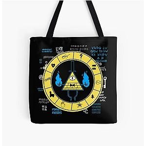 Gravity Falls - Bill Cipher Zodiac All Over Print Tote Bag