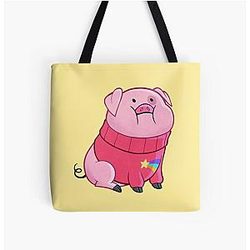 Gravity Falls - Waddles All Over Print Tote Bag