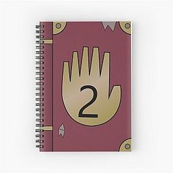 Gravity Falls Journal 2 Spiral Notebook