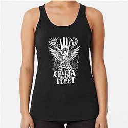 Greeta van fleet6 Greta Van Fleet Shirt,  Greta Van Fleet T-shirt Tee Racerback Tank Top