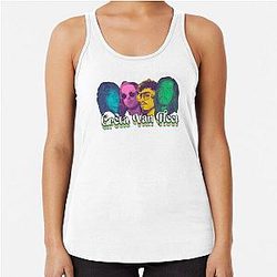  Greta Van Fleet-Poster retro heads Racerback Tank Top
