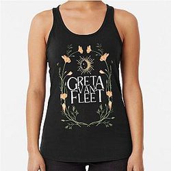 Greeta van fleet7 Greta Van Fleet Shirt Racerback Tank Top
