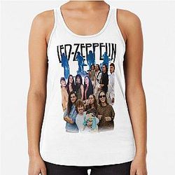 Greta Van Fleet Led Zeppein 90s icon shirt Racerback Tank Top