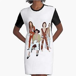 Greta Van Fleet Photoshoot   Graphic T-Shirt Dress