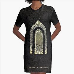 The Battle A Garden’s Gate By Greta Van Fleet For Army Graphic T-Shirt Dress