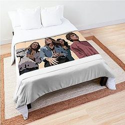 Greta Van Fleet Illustration Comforter