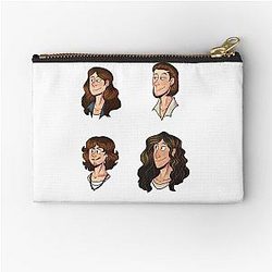 Greta Van Fleet Digital Art Zipper Pouch