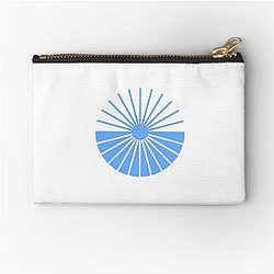 Greta Van Fleet 'Heat Above' Blue Symbol Zipper Pouch