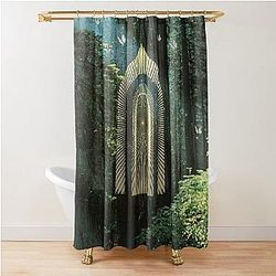 Greta van fleet design Shower Curtain