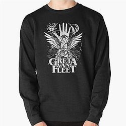 Greeta van Fleet6 Greta Van Fleet, Retro Musical, Greta Van Fleet Rock Band, Boho  Pullover Sweatshirt