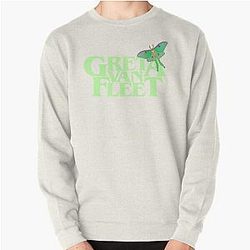 Greta Van Fleet logo - Green Pullover Sweatshirt