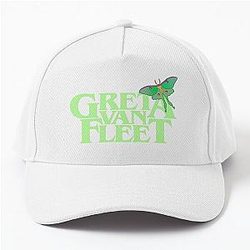 Greta Van Fleet logo - Green Baseball Cap