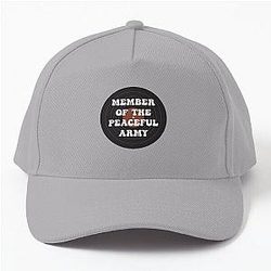 member of the peaceful army greta van fleet stickers & more Baseball Cap