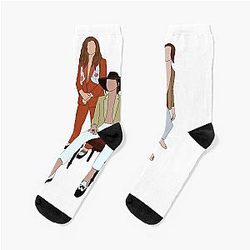 Lover Gift Greta Van Fleet Photoshoot Gifts For Movie Fan Socks