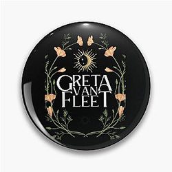 Greeta van fleet7 Greta Van Fleet Shirt Pin