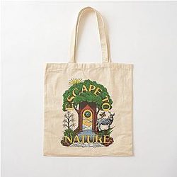 Escape To Nature Greta Van Fleet Parks Project Cotton Tote Bag