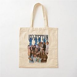 Greta Van Fleet Led Zeppein 90s icon shirt Cotton Tote Bag