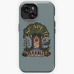 GVF, Greta Van Fleet escape to nature  iPhone Tough Case