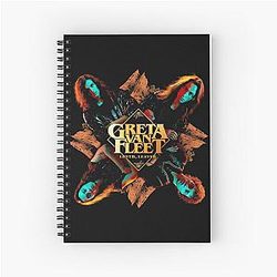 greta van fleet Spiral Notebook